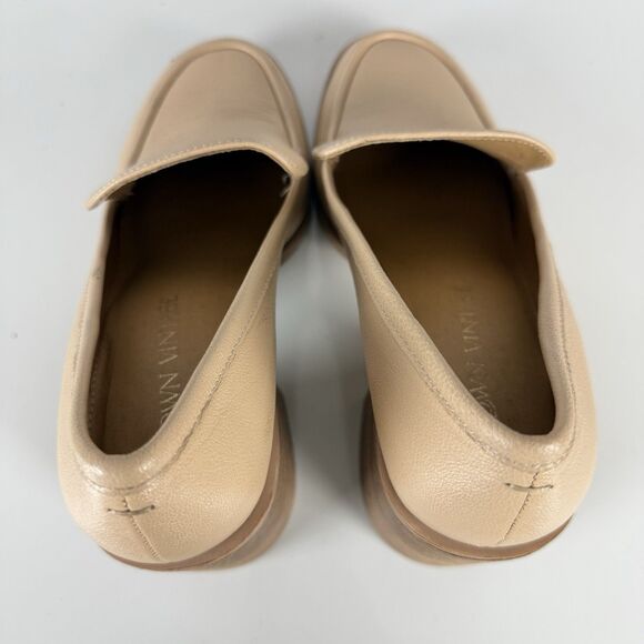 Crown Vintage Caitlun Pump Off White Block Heel Business Casual Shoe - Picture 13 of 16